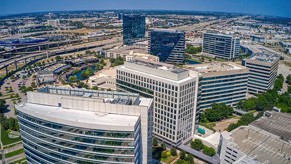 Plano cityscape